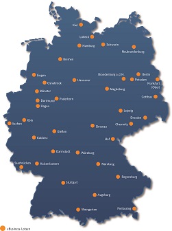 eKompetenz-Netzwerk Deutschlandkarte